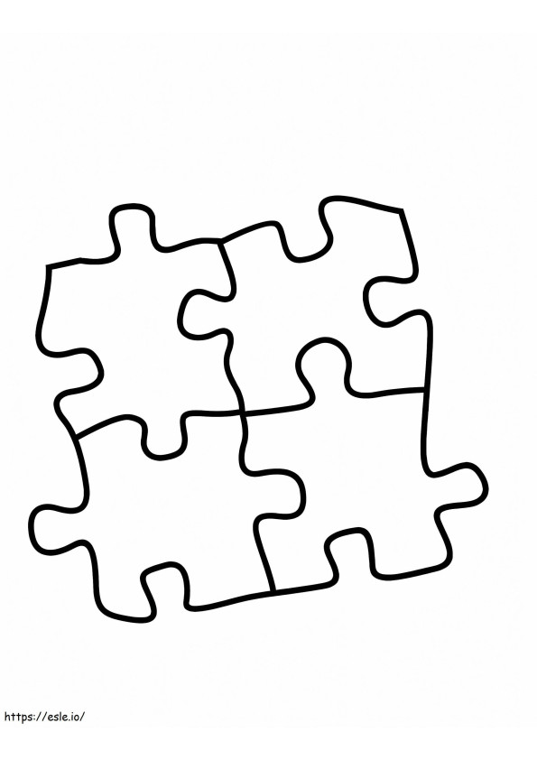 Puzzle Jigsaw yang Dapat Dicetak Gambar Mewarnai