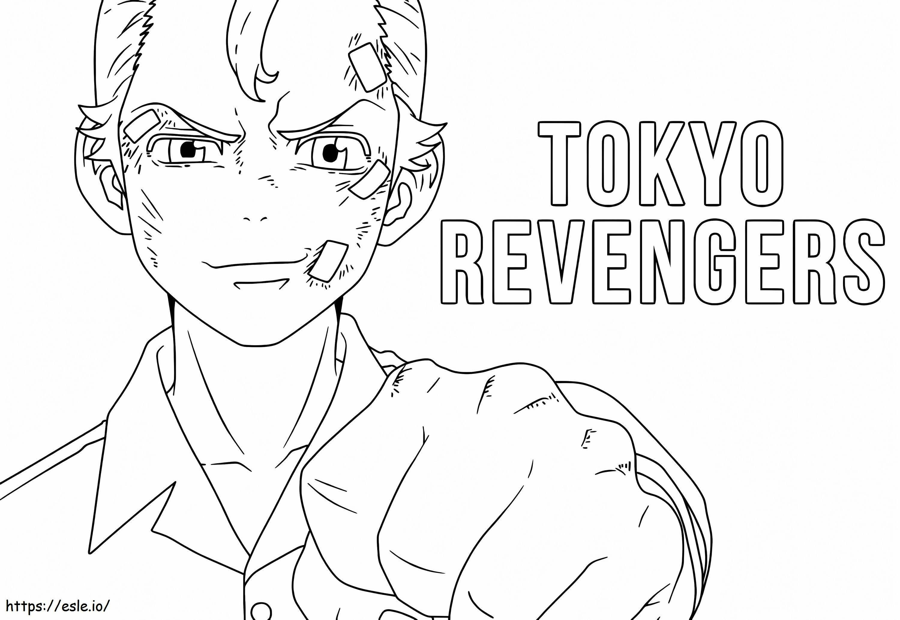 Takemichi Hanagaki Tokyo Revengers Gambar Mewarnai