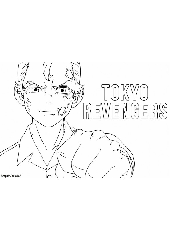 Takemichi Hanagaki Tokyo Revengers ausmalbilder