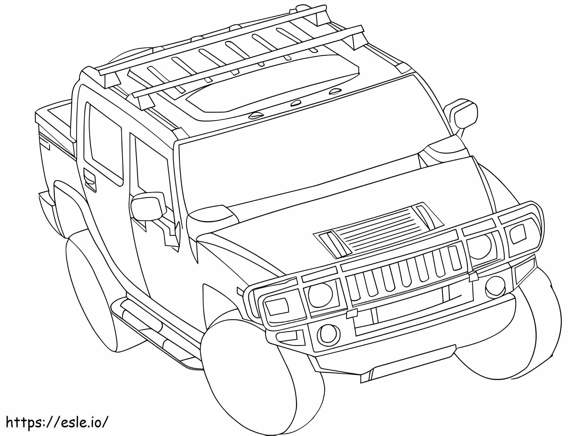 1527152140 Hummer H3 coloring page