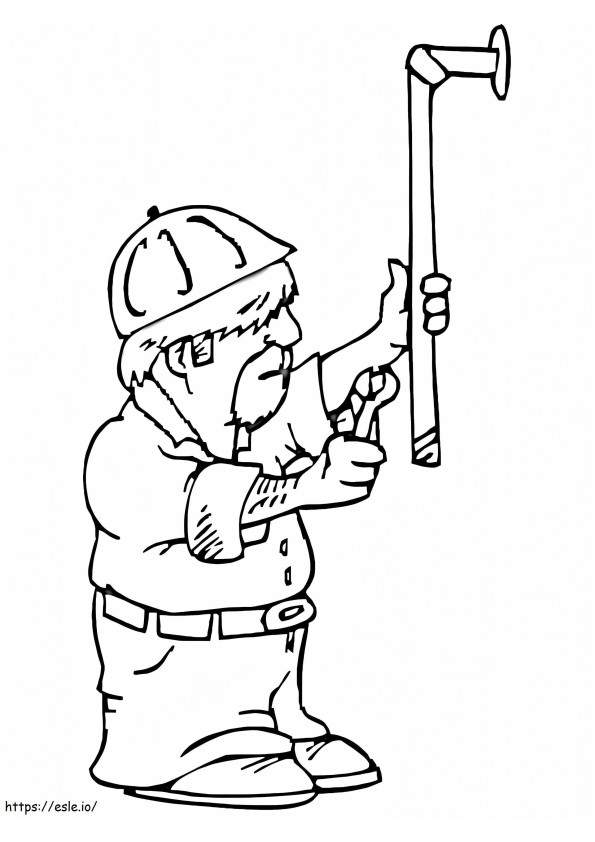 Plumber Is Working