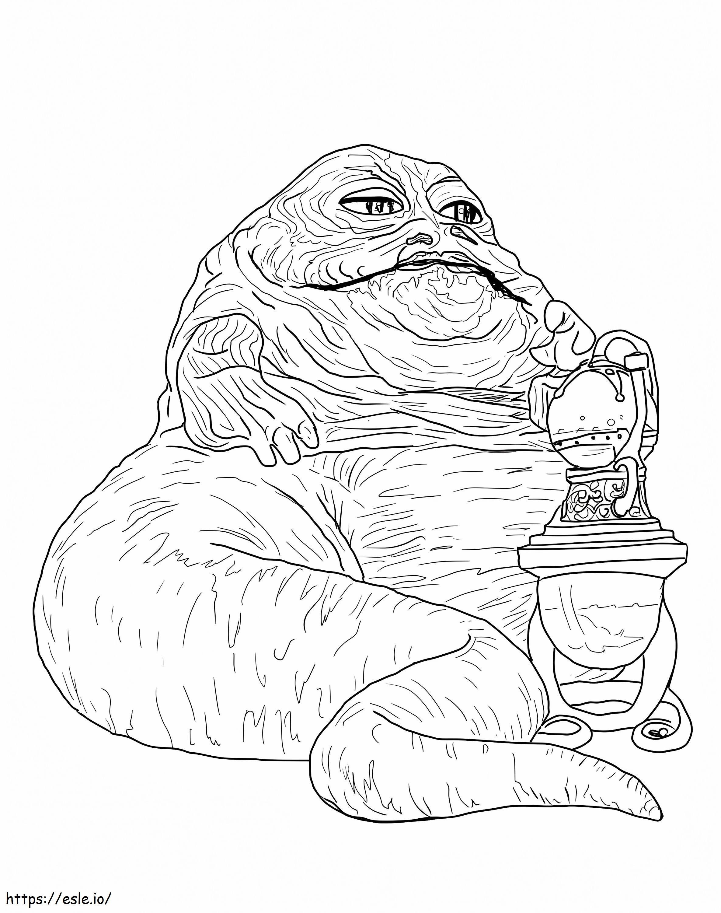 1583746161 Jabba The Hutt coloring page