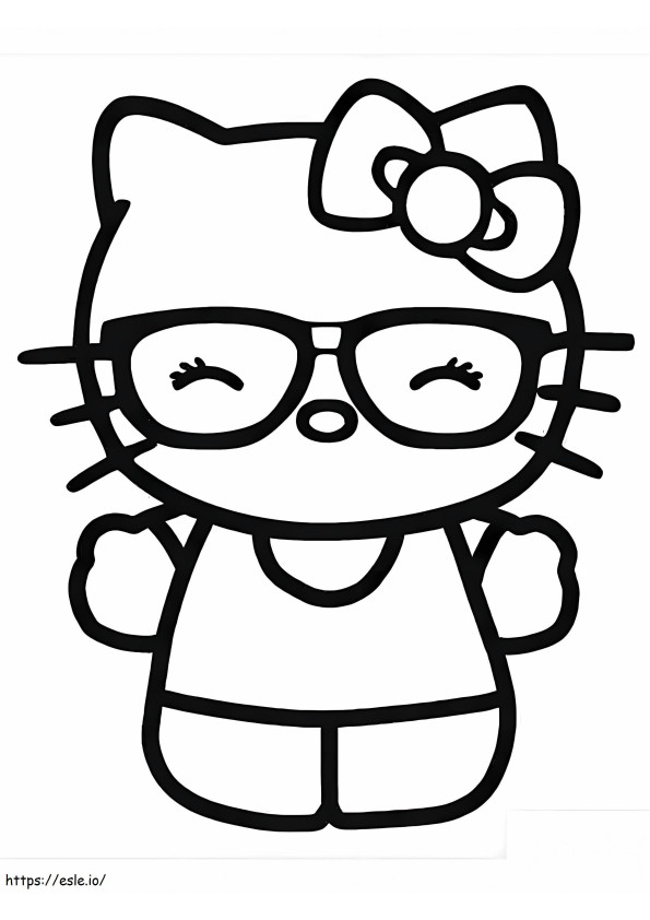 Desenhos para colorir Kitty Olá Olá Kitty Olá Kitty para colorir