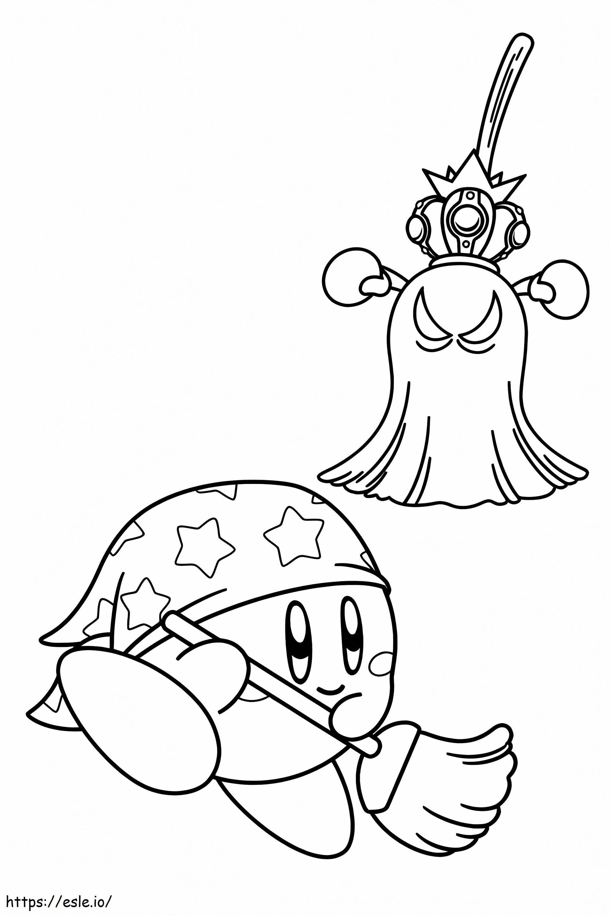 Kirby do bezpłatnego wydruku kolorowanka