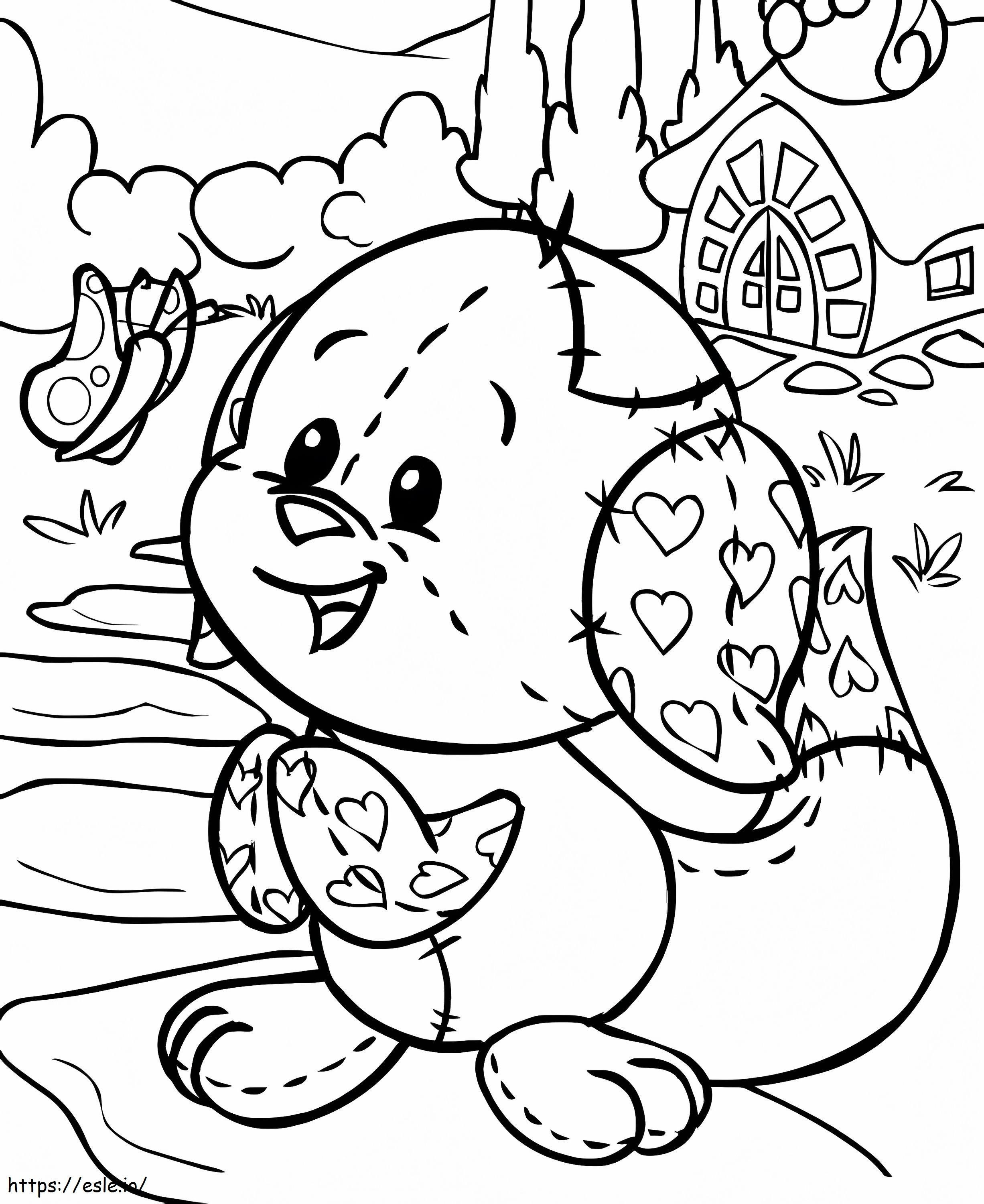 Cute Neopets coloring page