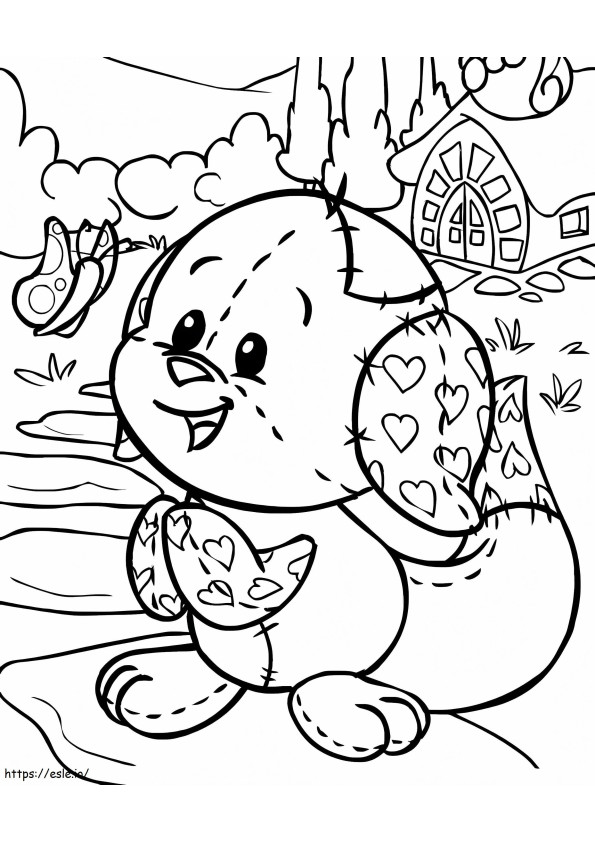 Neopets fofos para colorir