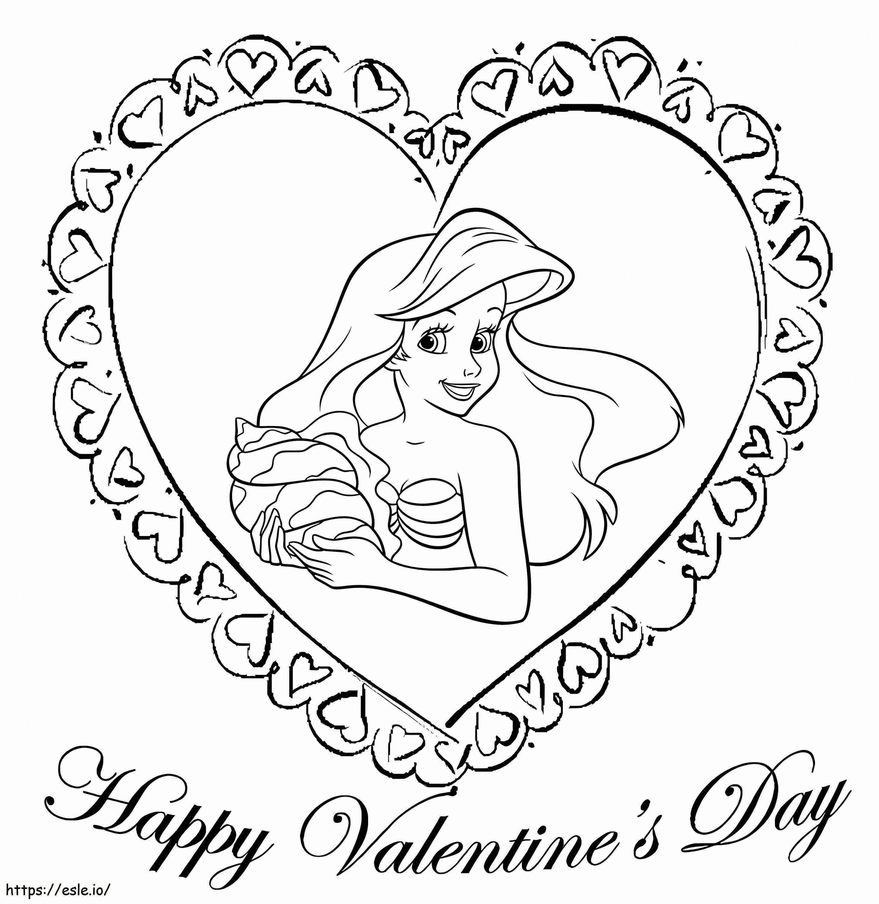Ariel Valentine ausmalbilder