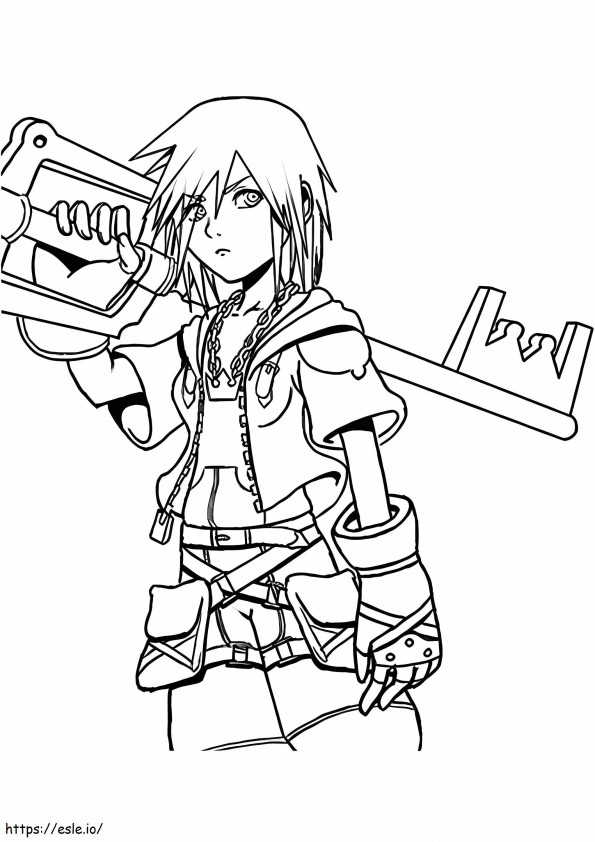 The Sora coloring page