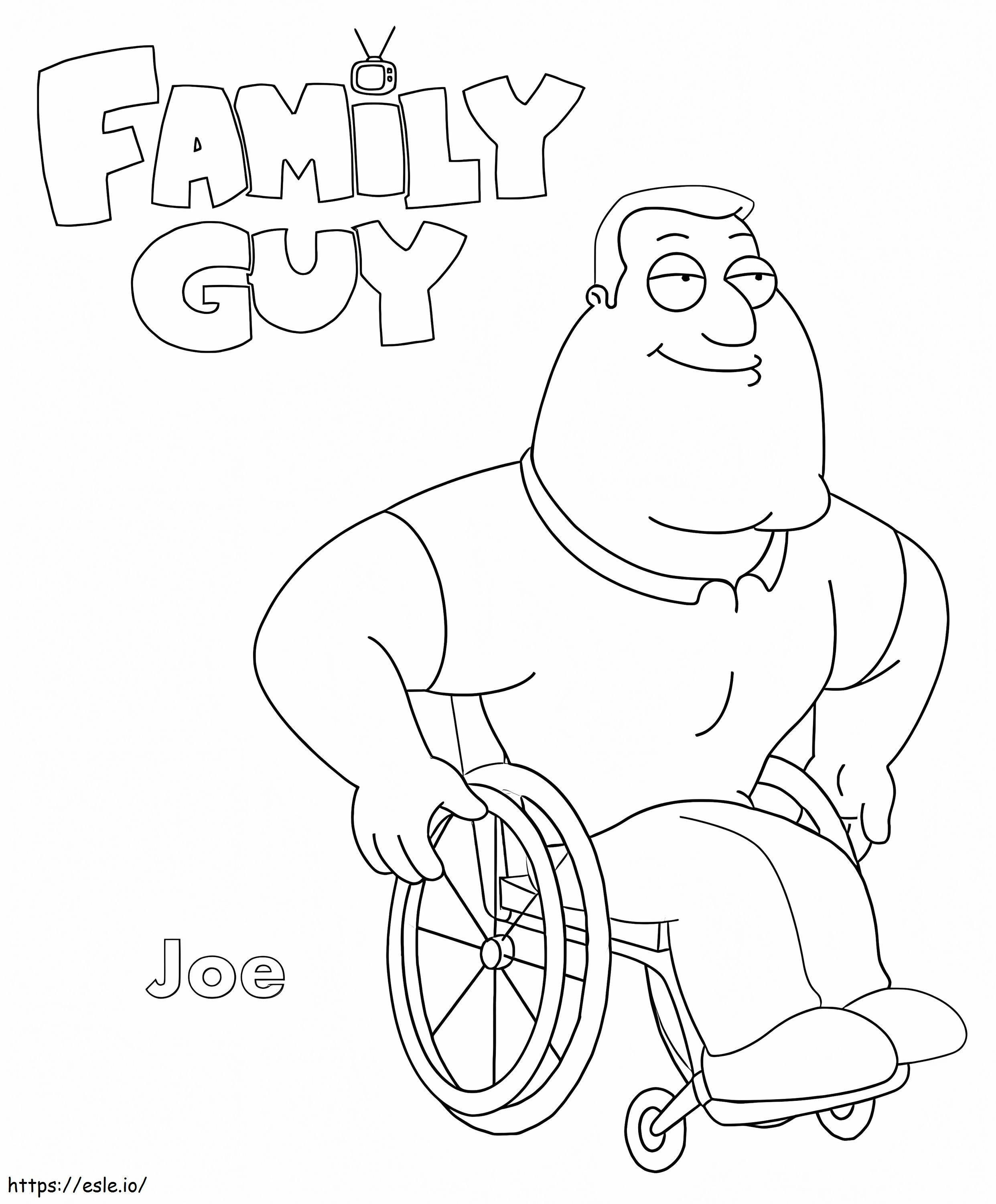 Joe Família da Pesada para colorir