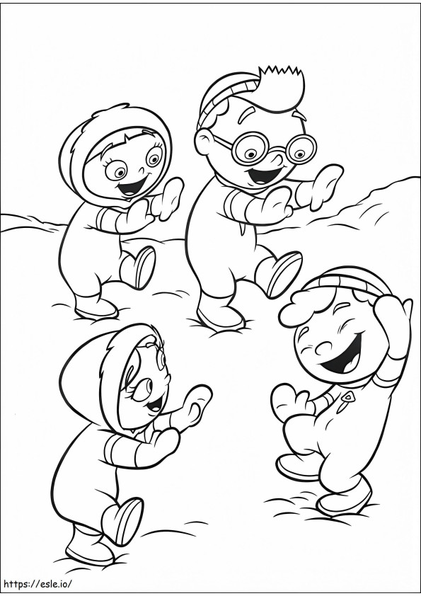 Little Einsteins 2 coloring page