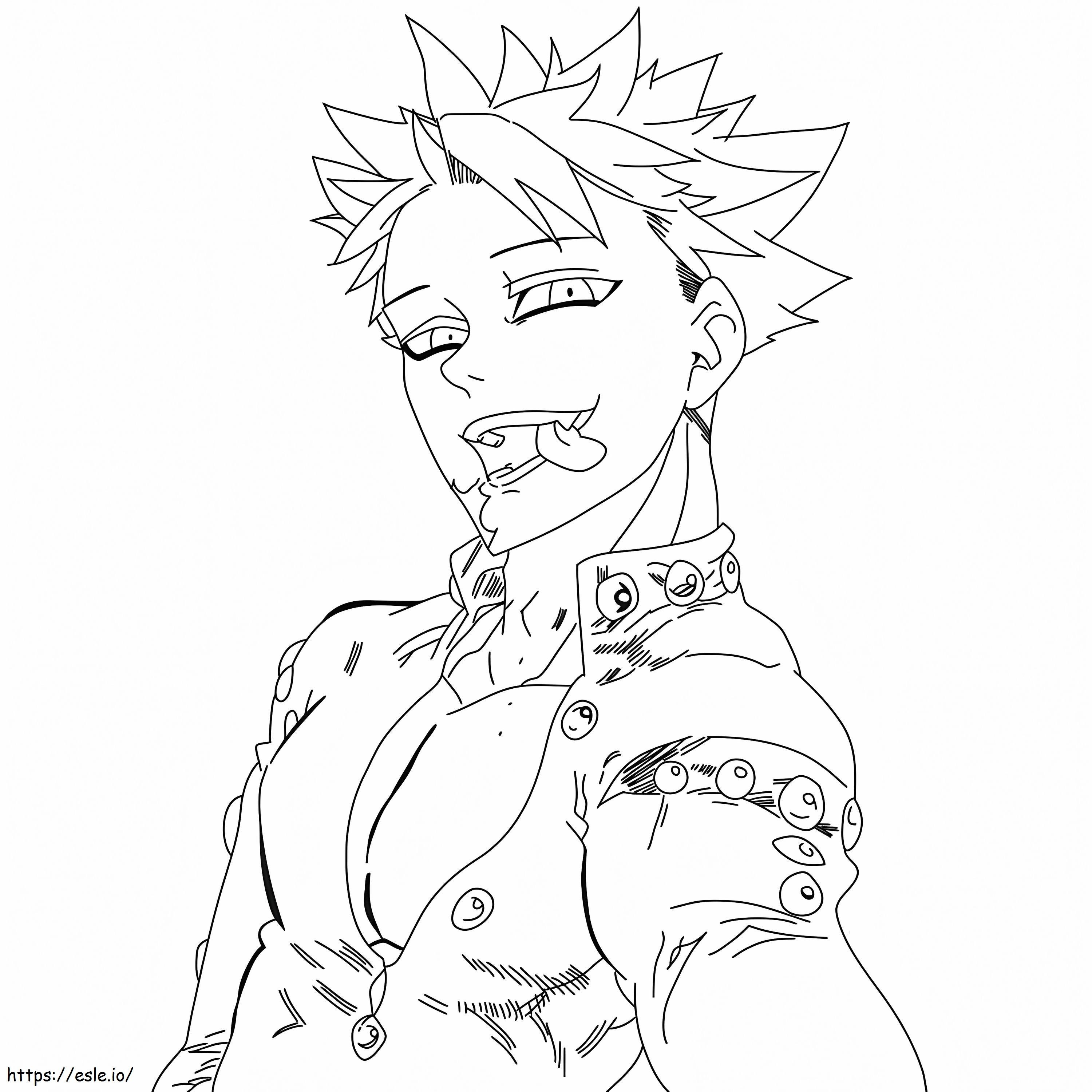 Ban aus The Seven Deadly Sins ausmalbilder
