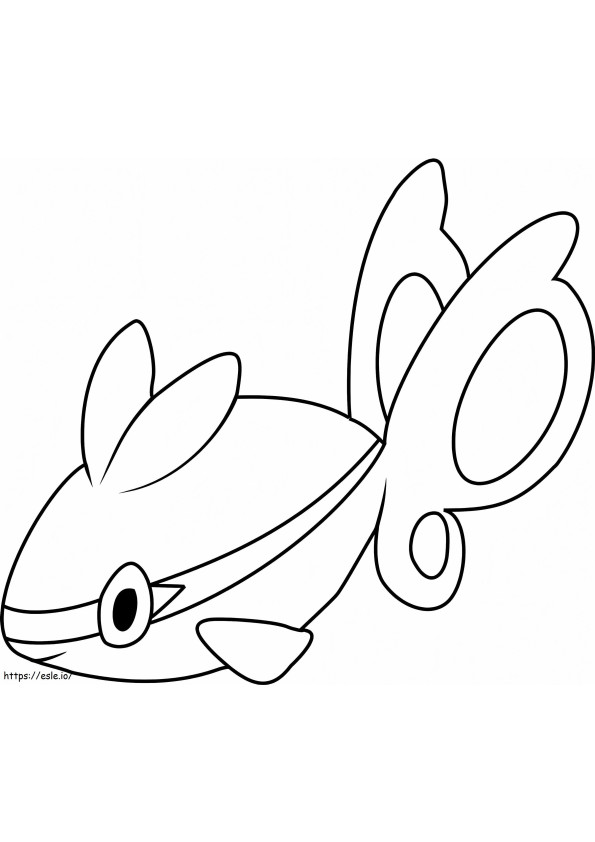 Coloriage Pokémon Finnéon à imprimer dessin