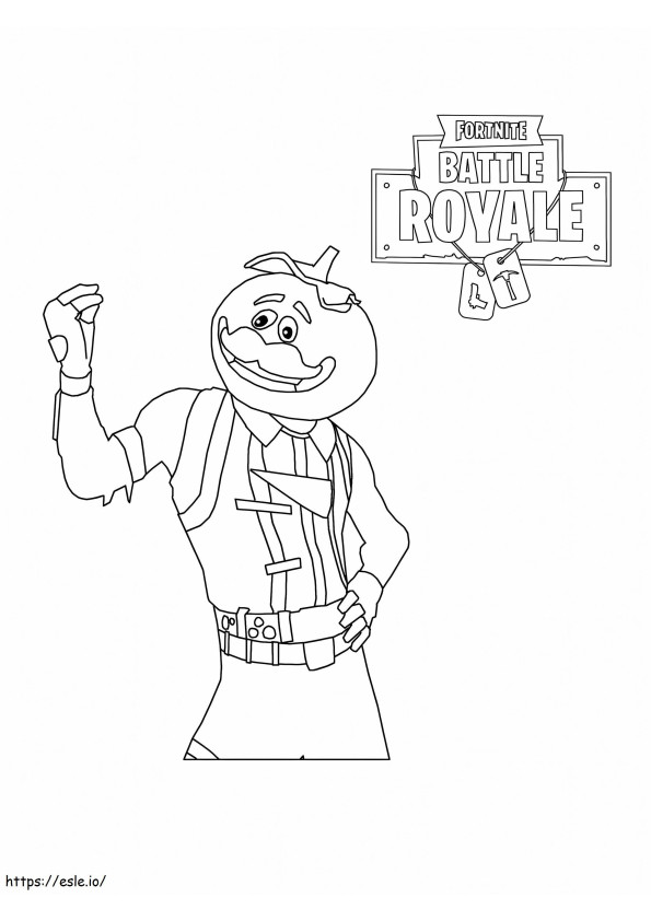 1540525355 Free Fortnite coloring page