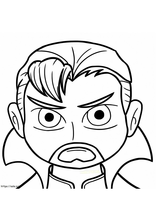 1541230137 Chibi Doctor Strange 2 By Mmuaz70 Dbxy3Ny coloring page