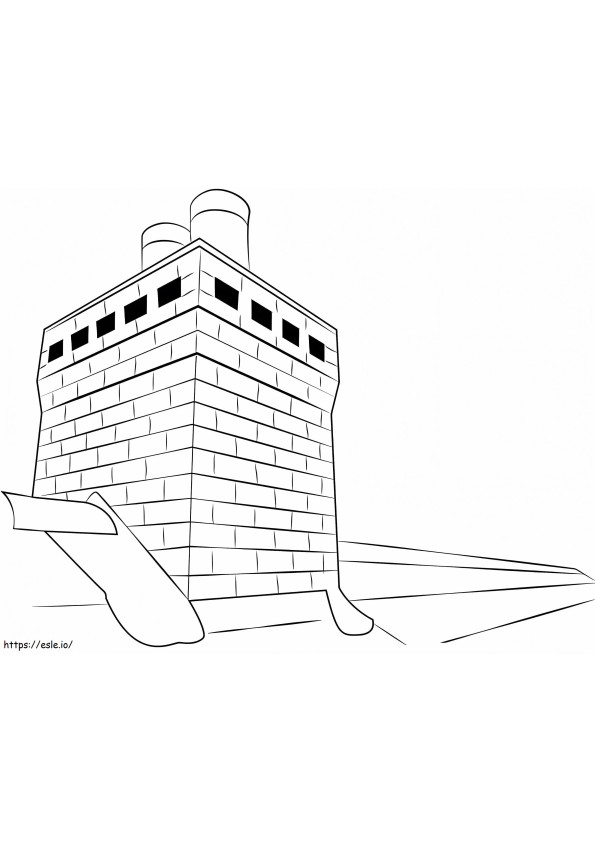 Custom Built Chimney coloring page