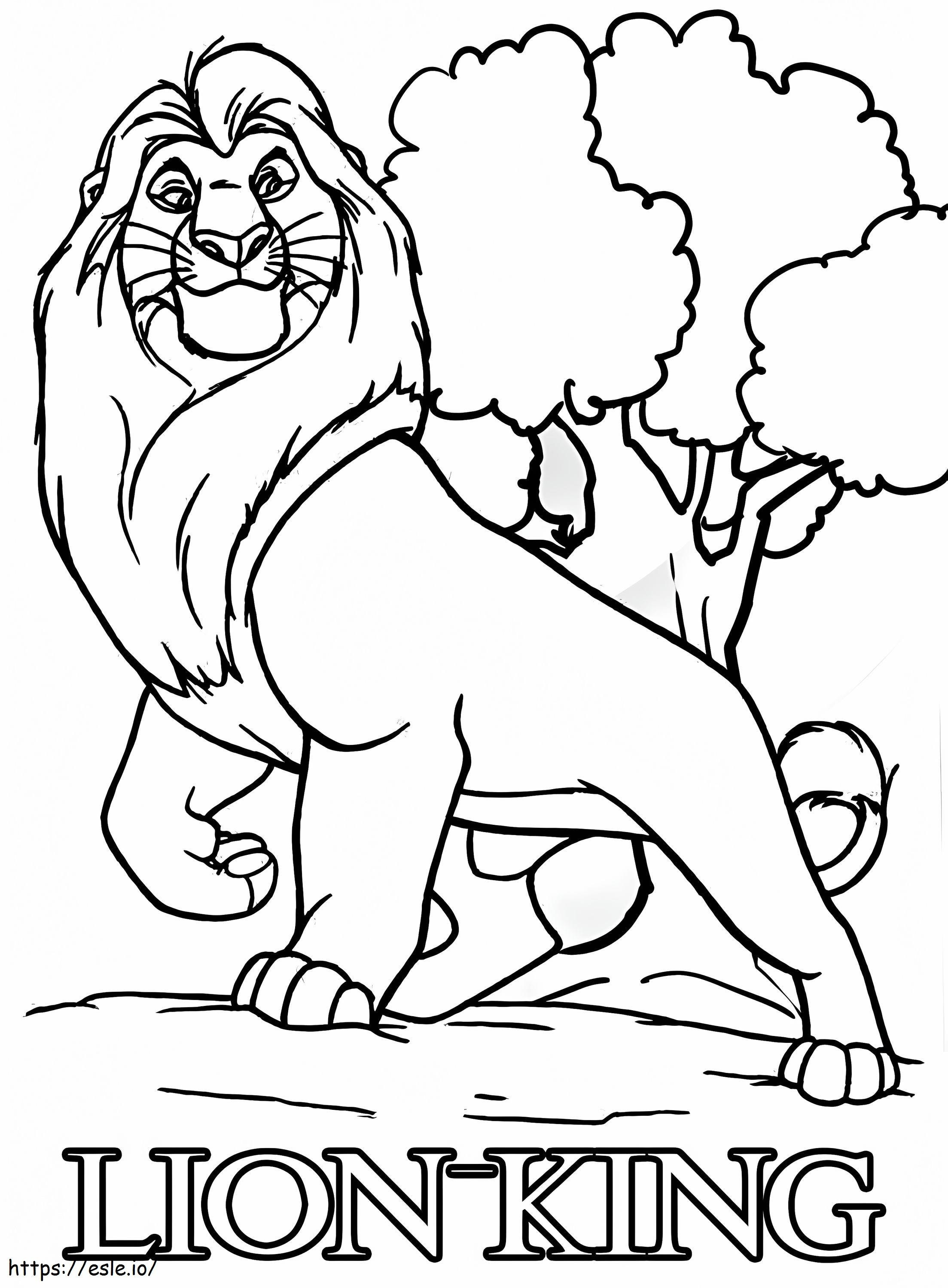 1583141967 Collection Lion King Free Pictures Book Withree Photo Inspirations Kids coloring page