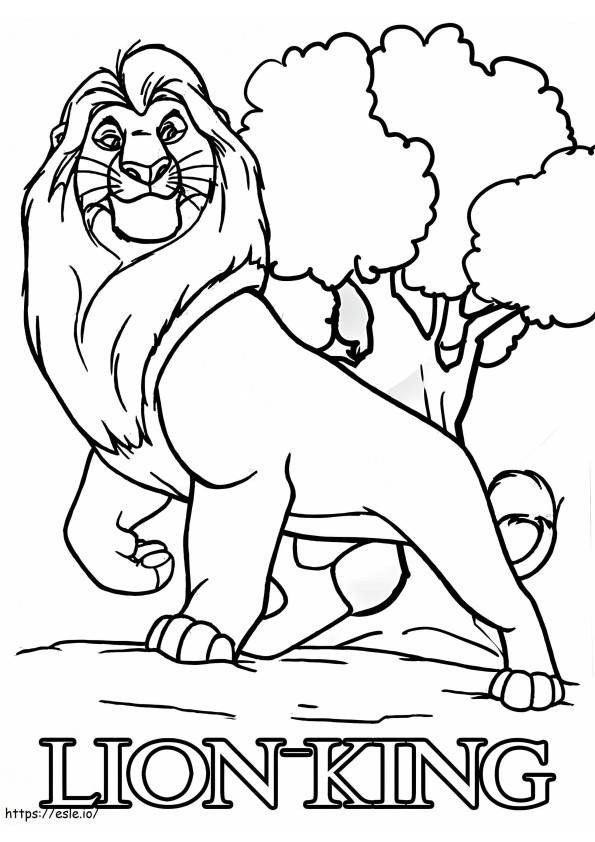 Coloriage 1583141967 Collection Le Roi Lion Livre d'images gratuites avec inspirations photo pour enfants à imprimer dessin