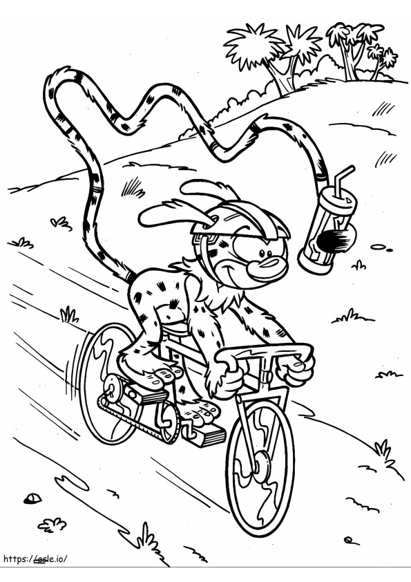 Marsupilami To Color coloring page