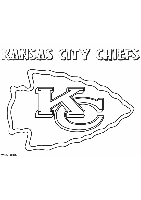 Kansas City Chiefs ausdrucken ausmalbilder
