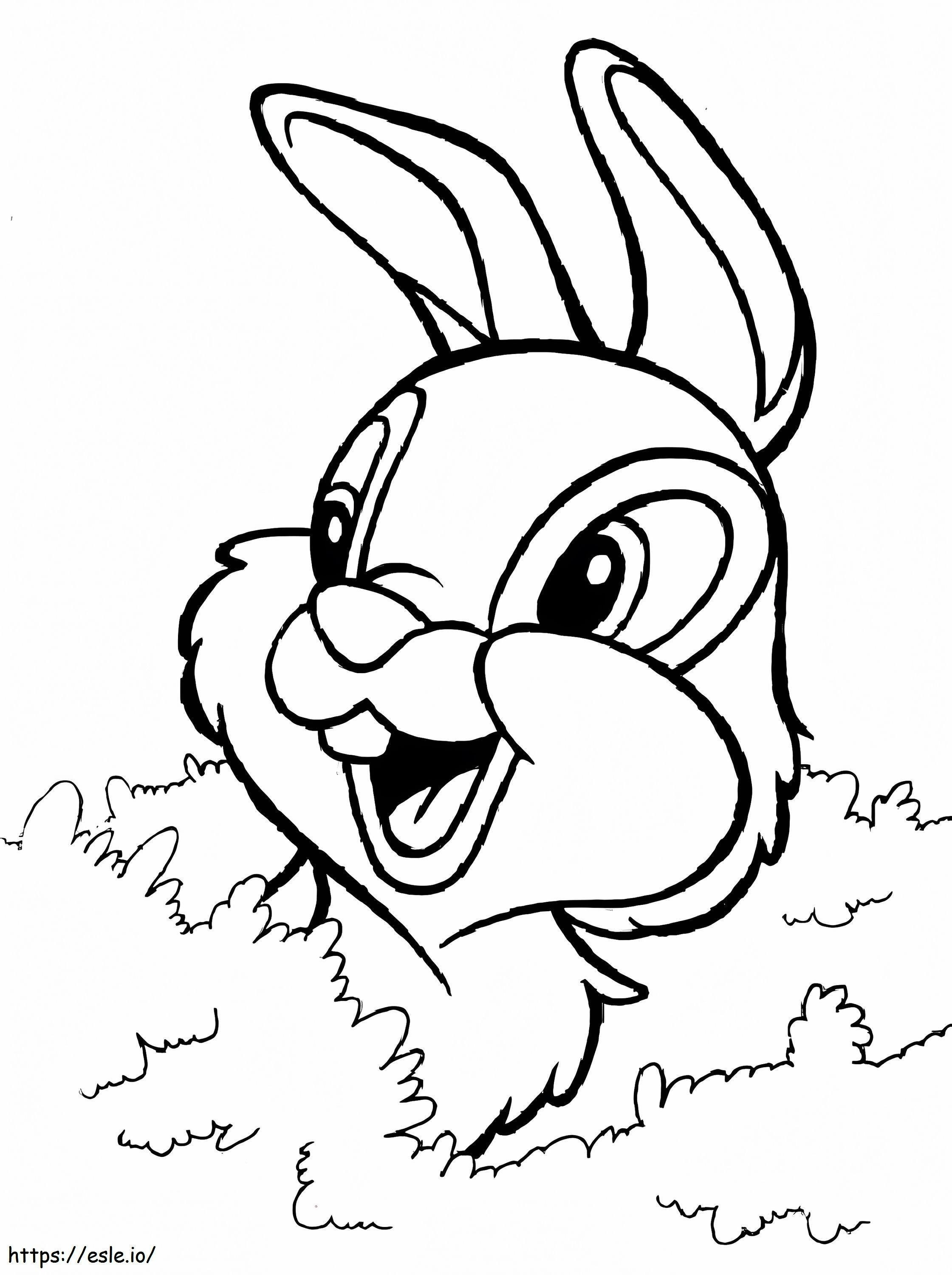 Printable Thumper coloring page