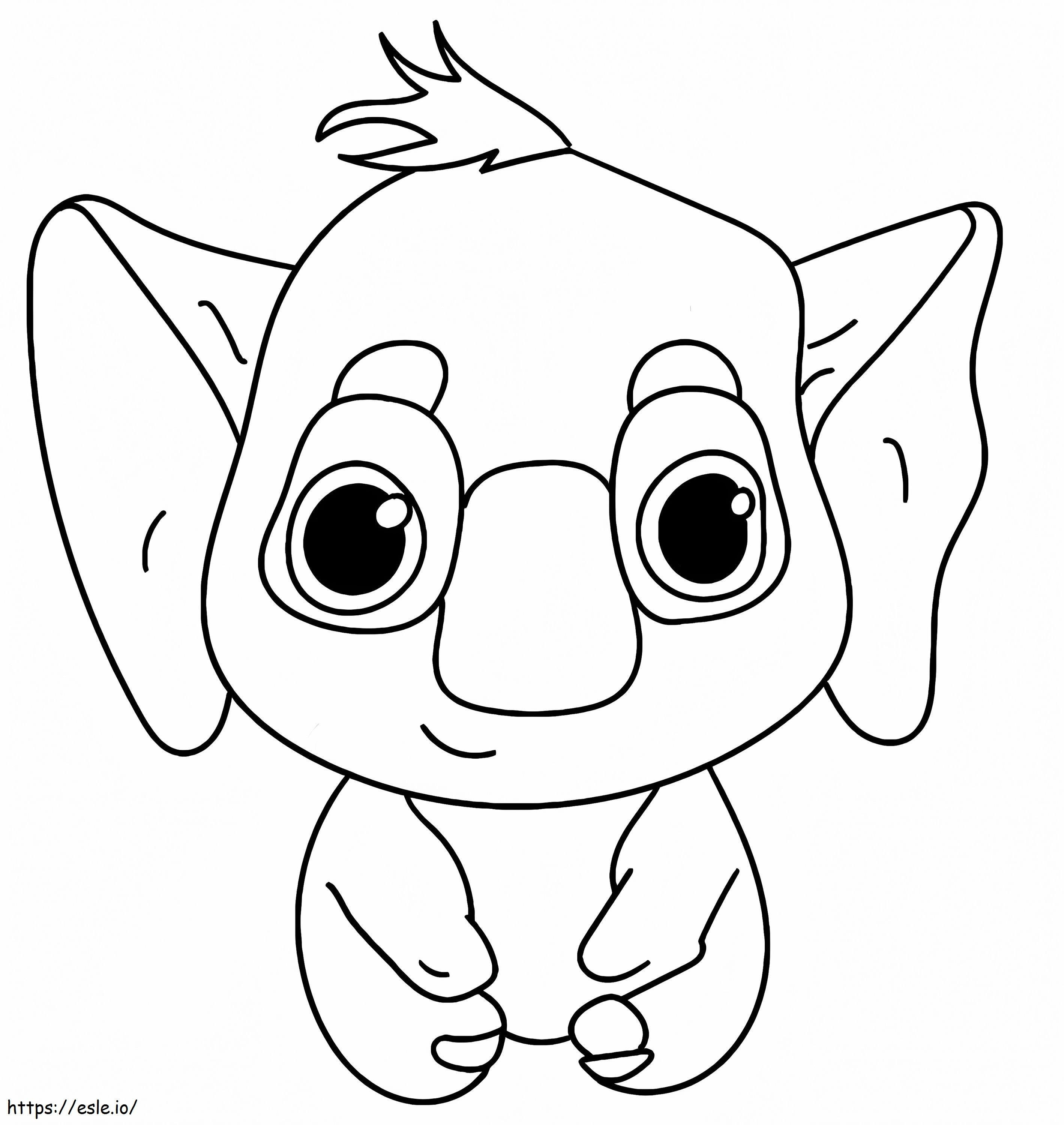 Koala From Back To The Outback coloring page