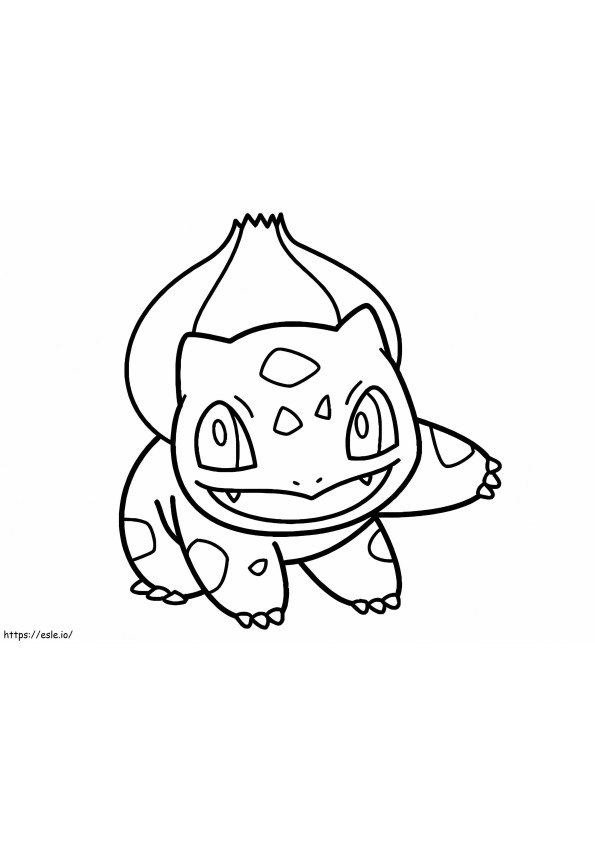 Bulbasaur 3 coloring page