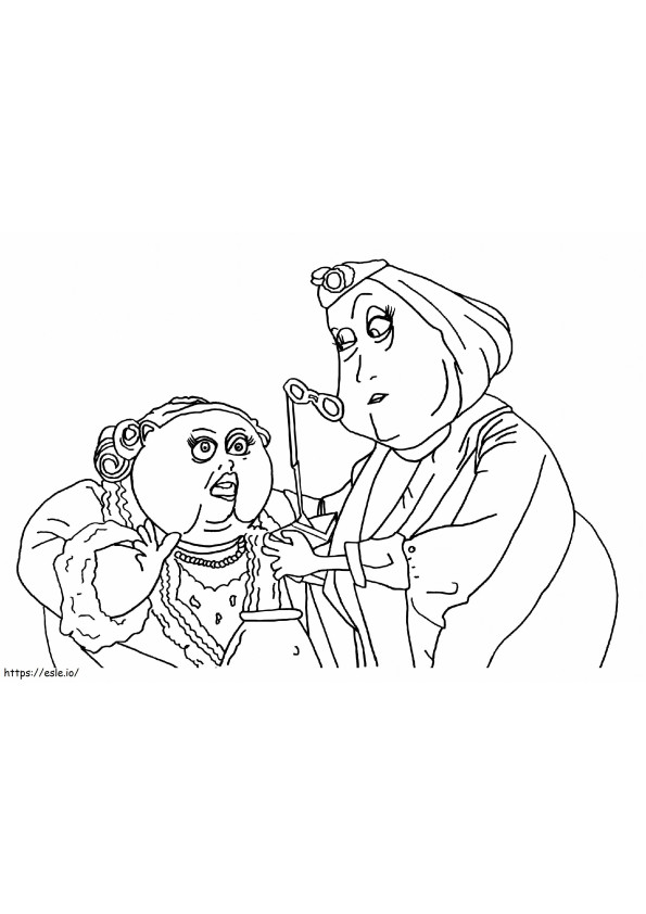Coraline 8 coloring page