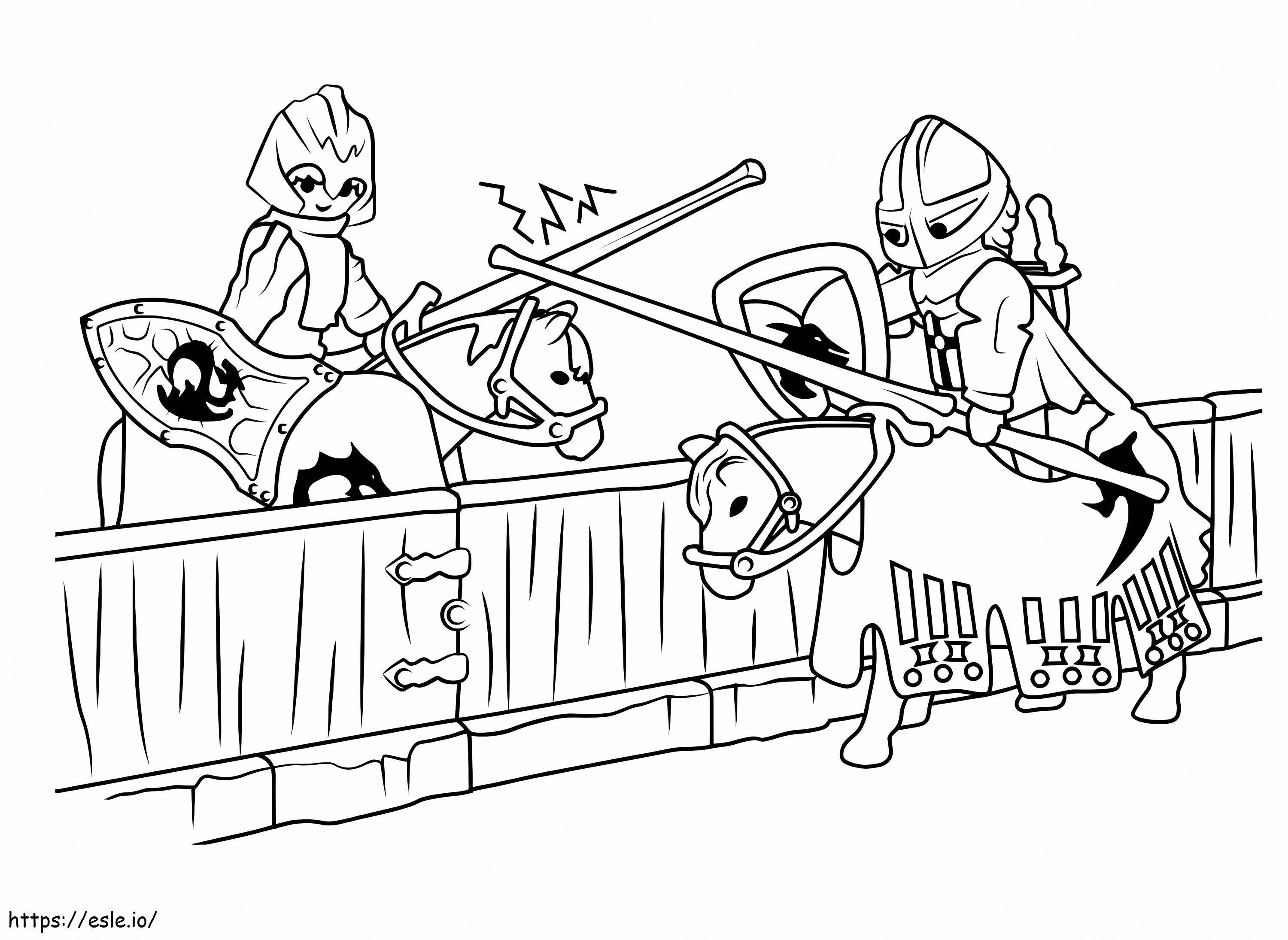 Playmobil 2 coloring page