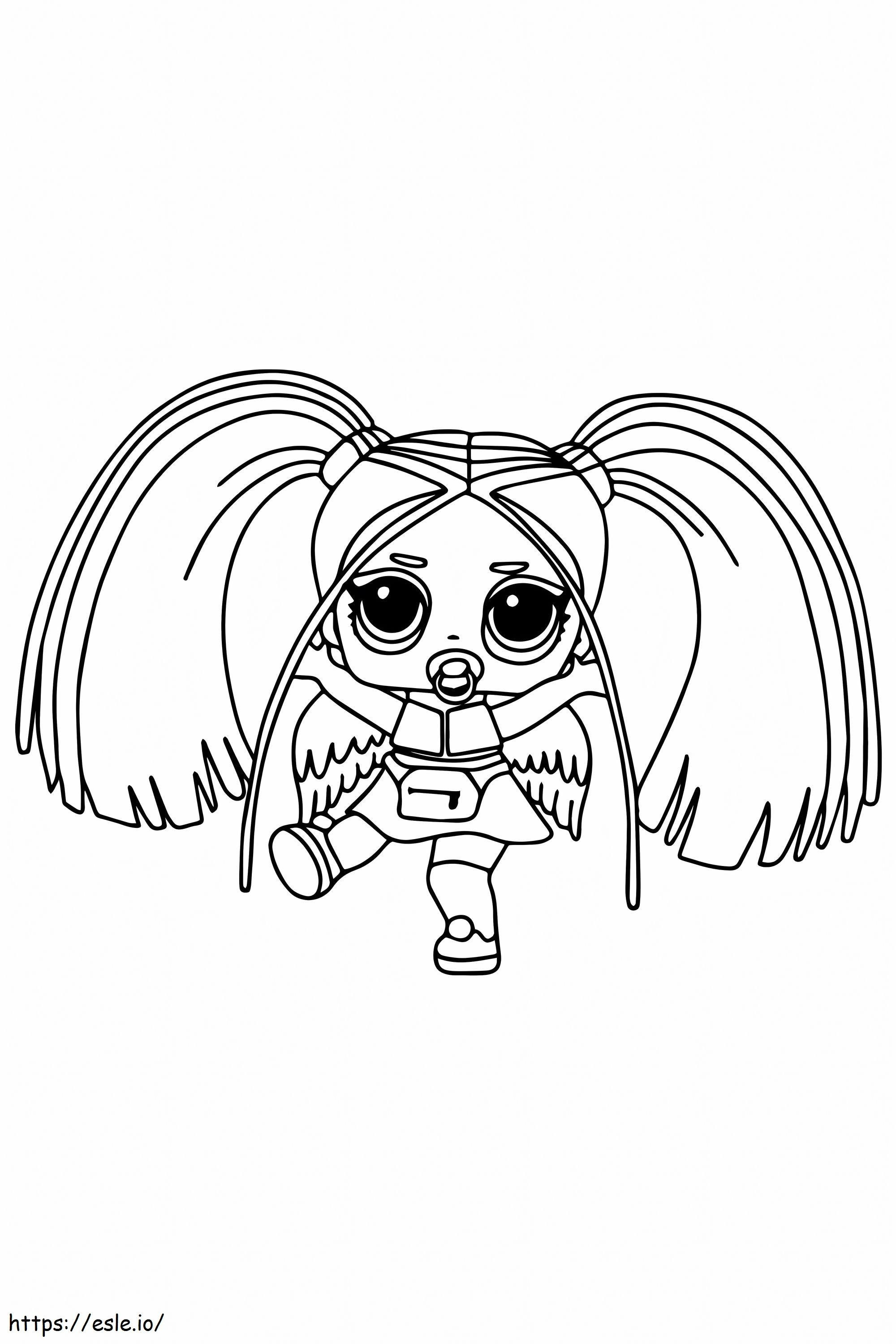 Lol Doll 6 coloring page