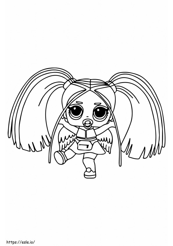 Lol Doll 6 coloring page