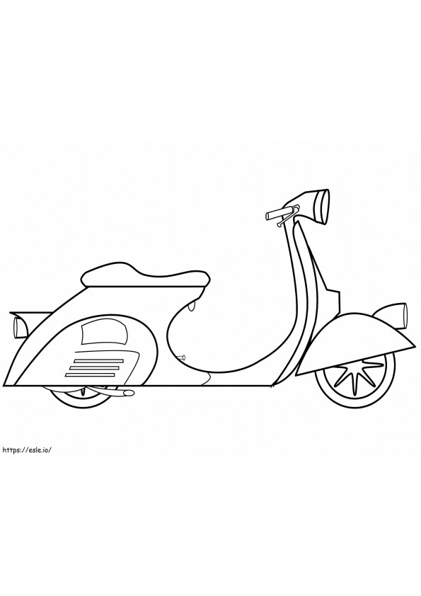 Vespa-Roller