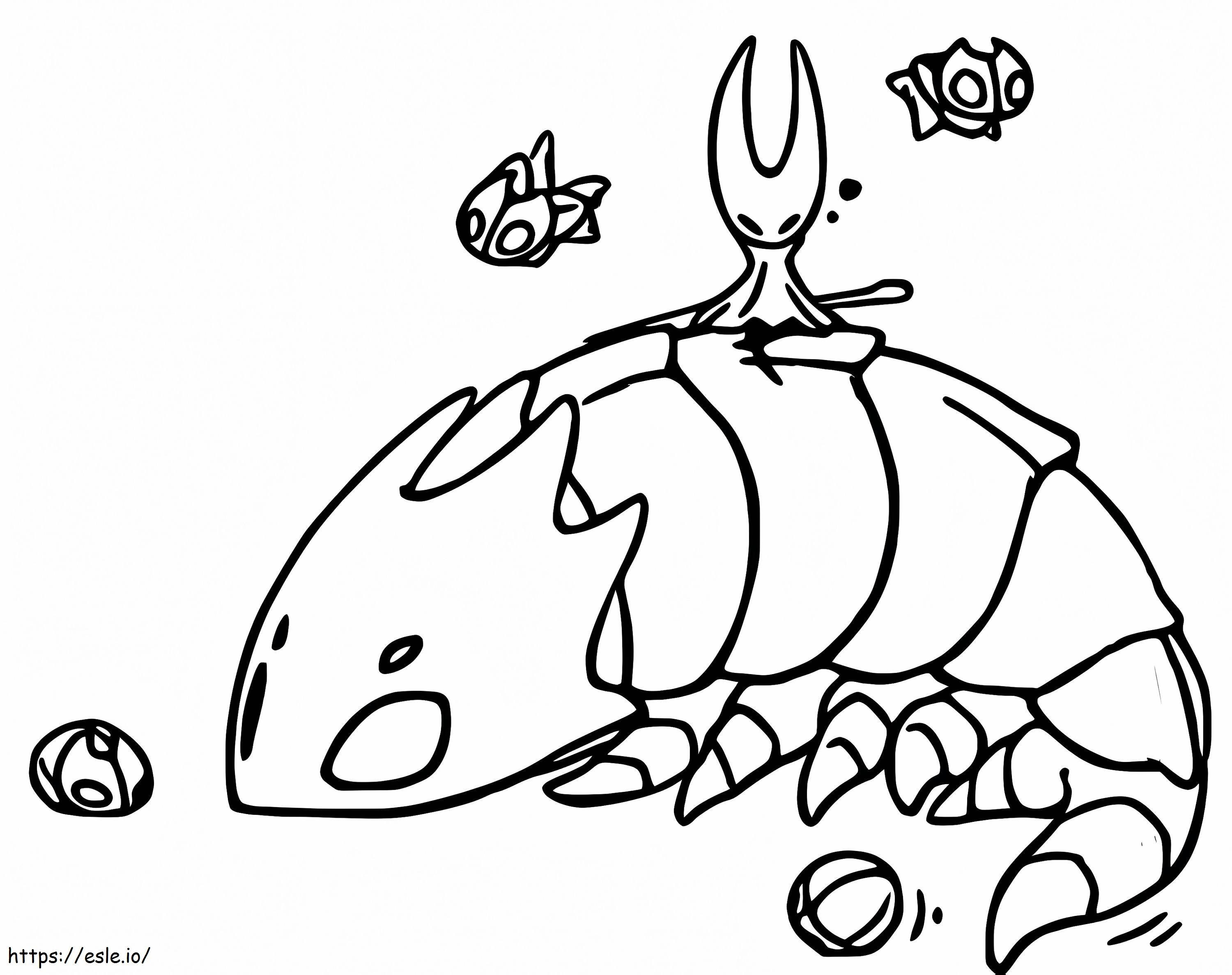 Printable Hollow Knight coloring page