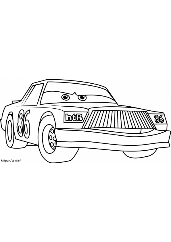 1530239318 Chick Hicks From Cars 31 coloring page