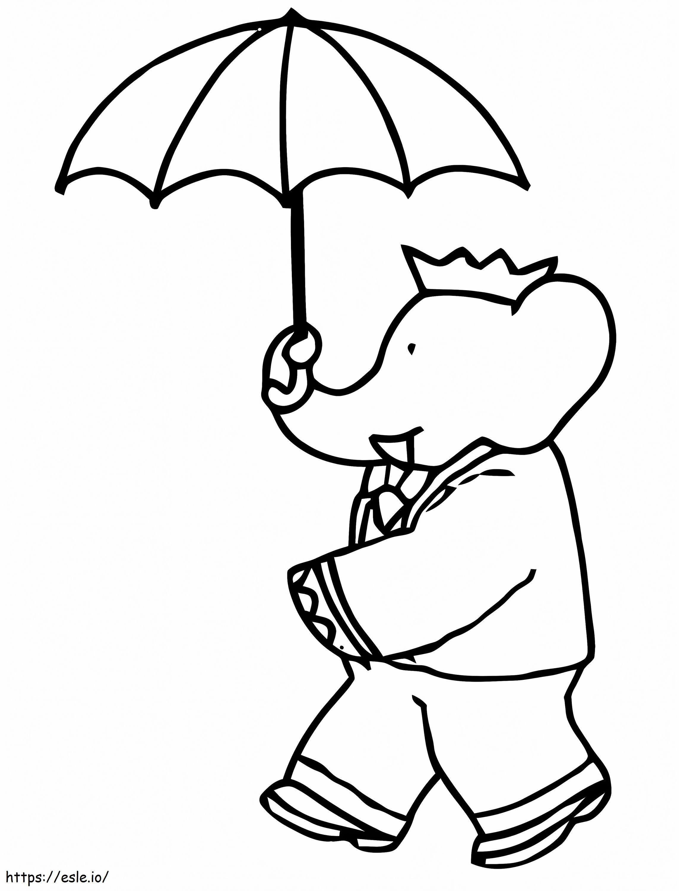 1581044243 Coloring For Kids Babar 64233 coloring page