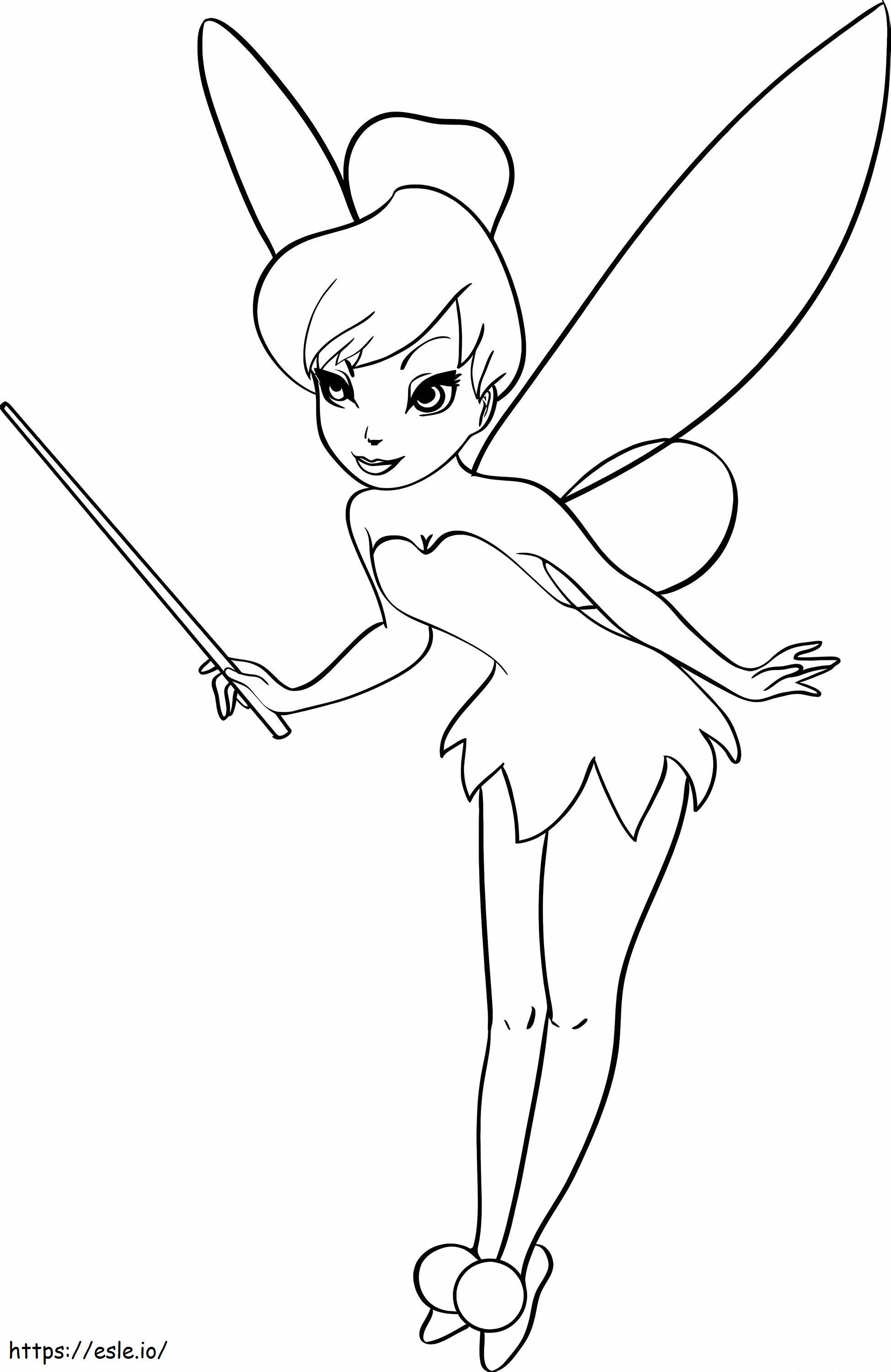 Tinkerbell Printable coloring page