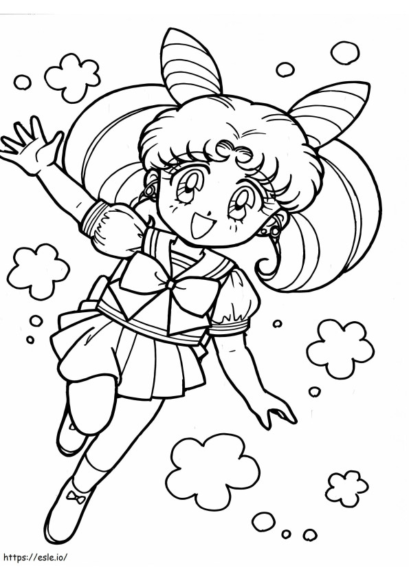 Sailor Chibiusa Printable de colorat