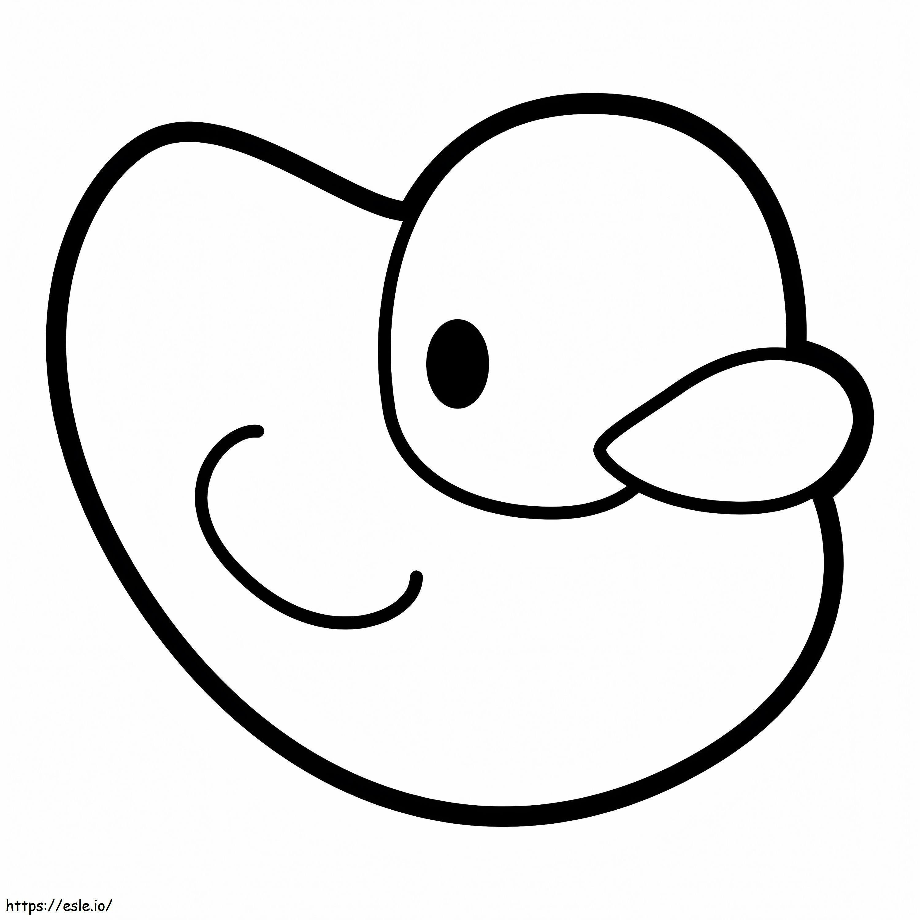 Rubber Duck To Print coloring page