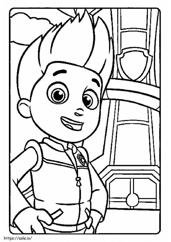 Ryder 3 coloring page