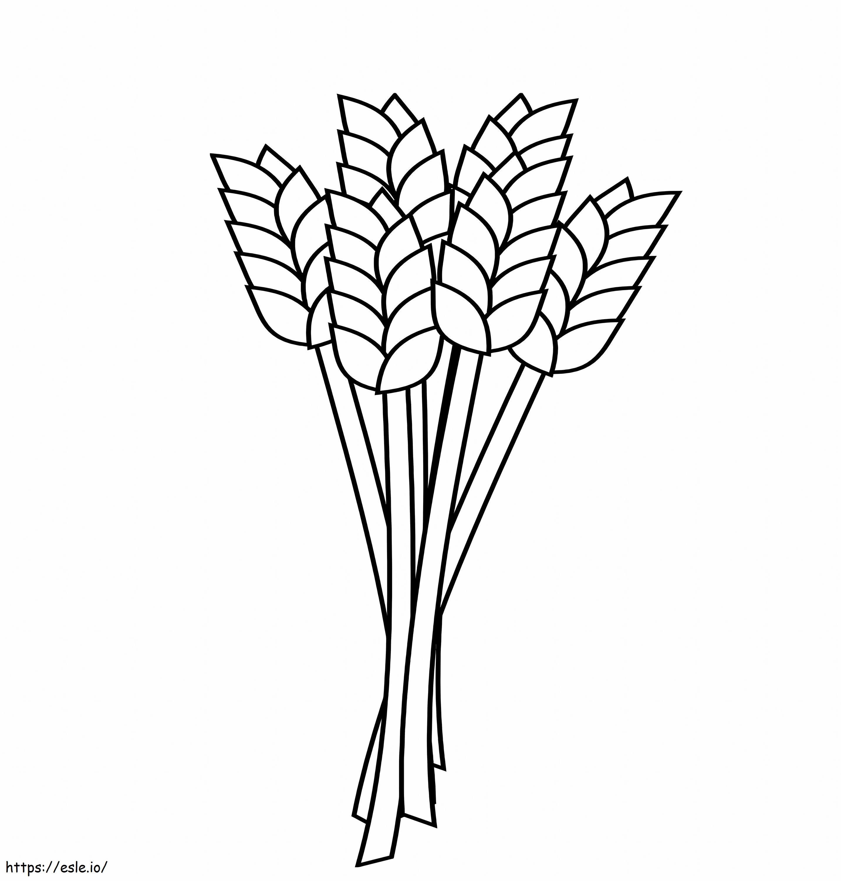 Great Wheat coloring page