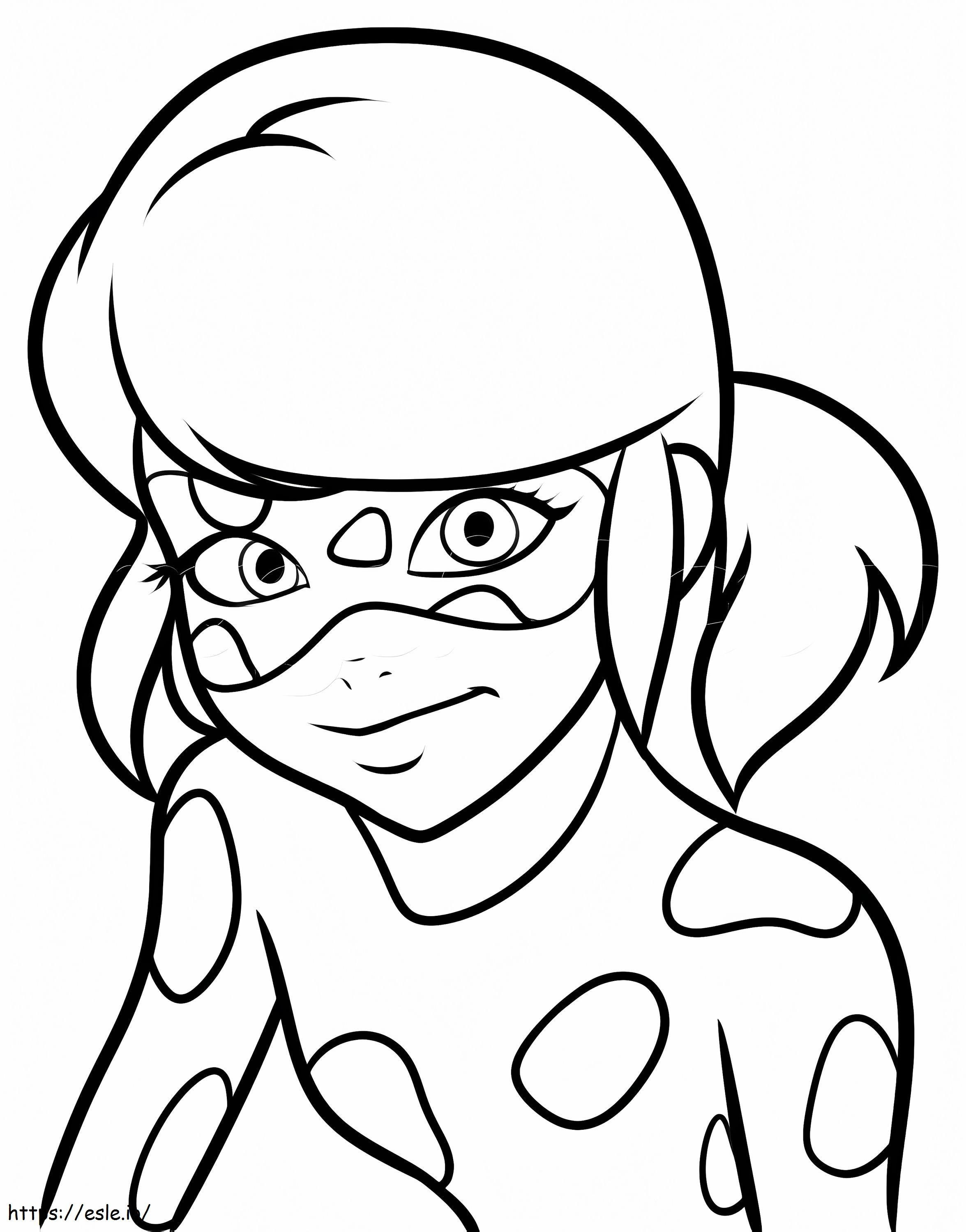 1531452757 Ladybug Smiling A4 coloring page