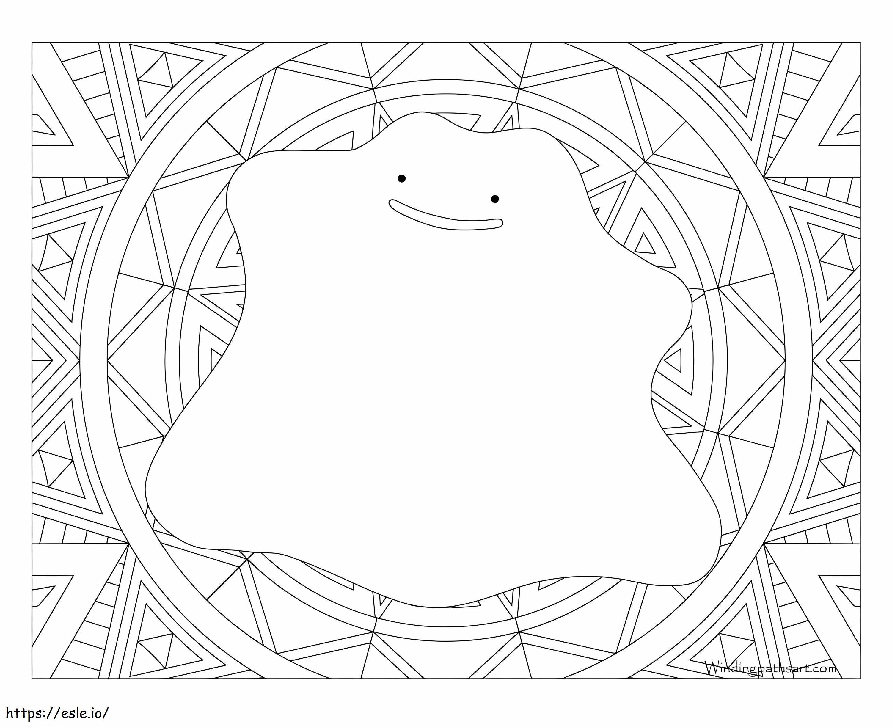 Podobnie w Pokemonach kolorowanka