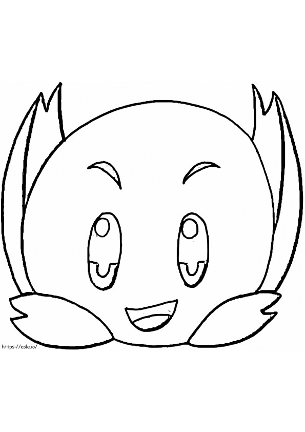Someity Face coloring page