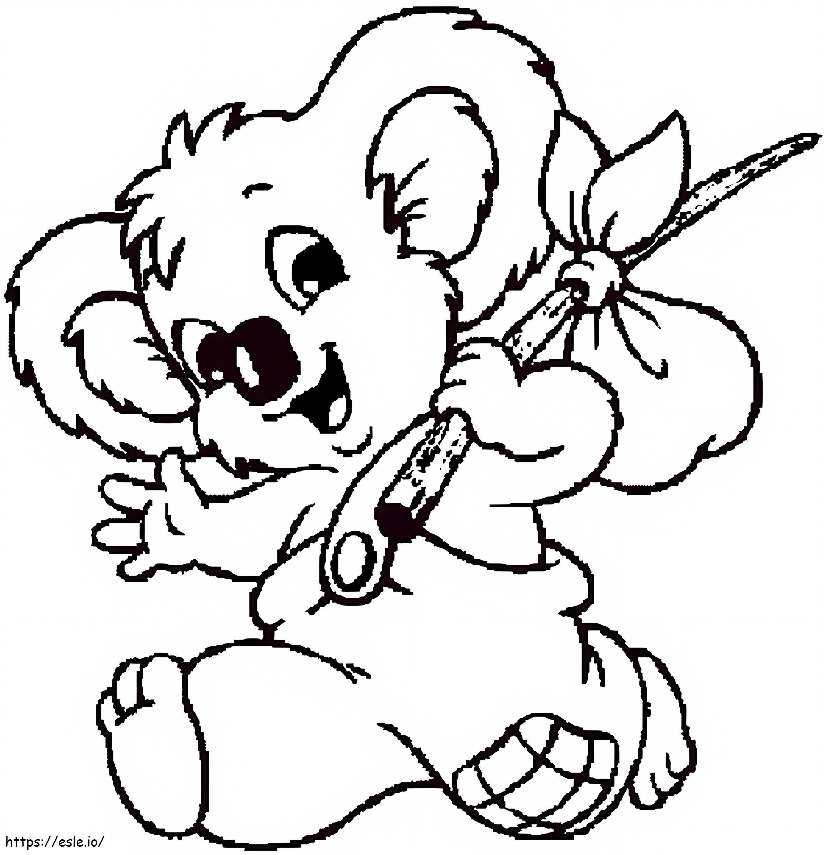 Adorable Blinky Bill coloring page