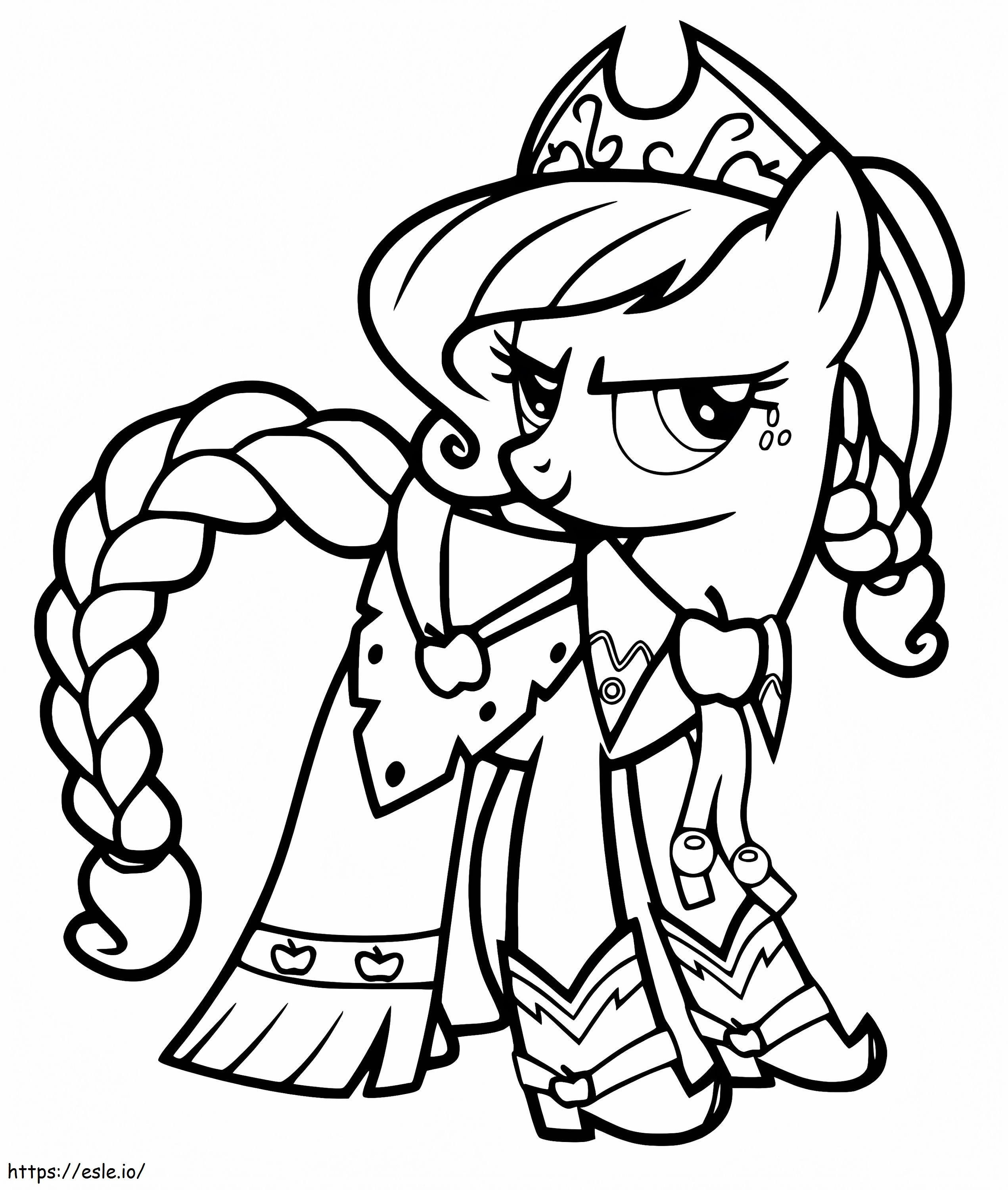 Awesome Applejack coloring page