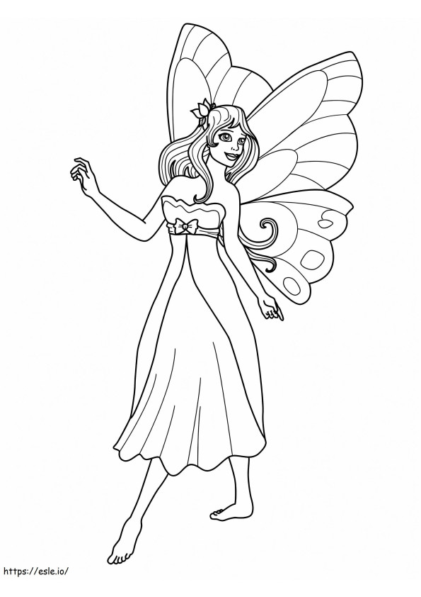 Good Fairy 1 coloring page