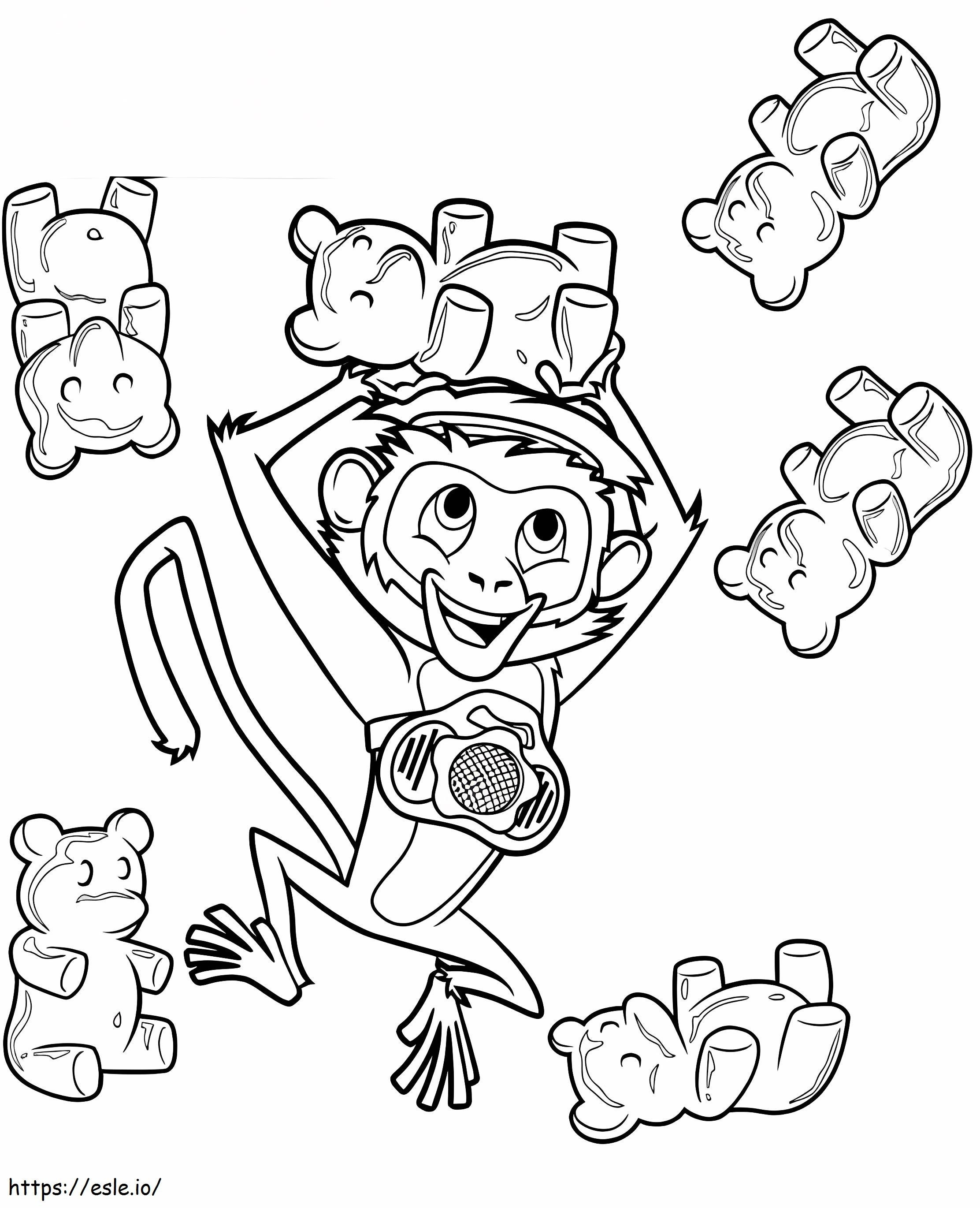 Cloudy With A Chance Of Meatballs 1 coloring page