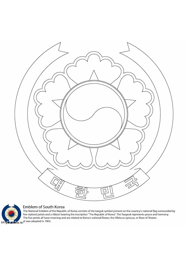 Emblem Of South Korea