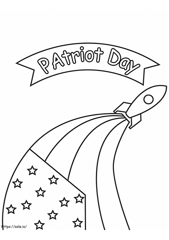 dia do Patriota para colorir