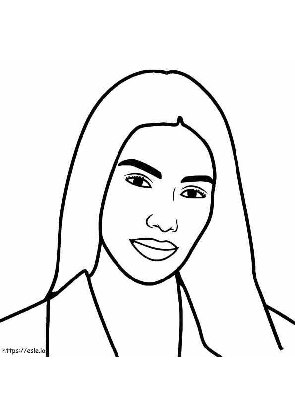 Kim Kardashian Divertida kifestő