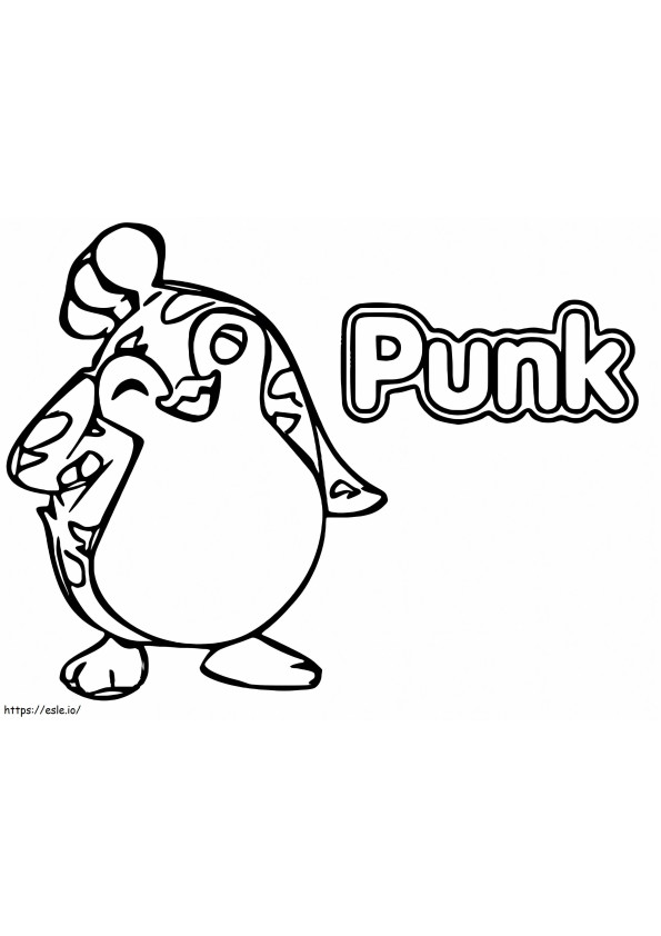 Punk From Badanamu coloring page